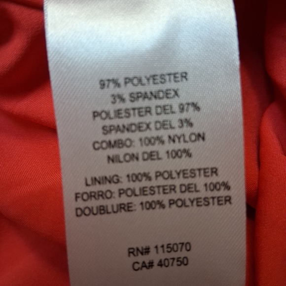 Nina Leonard Pink and Red Floral Mini Dress Retro High Low Bubble - Picture 10 of 16